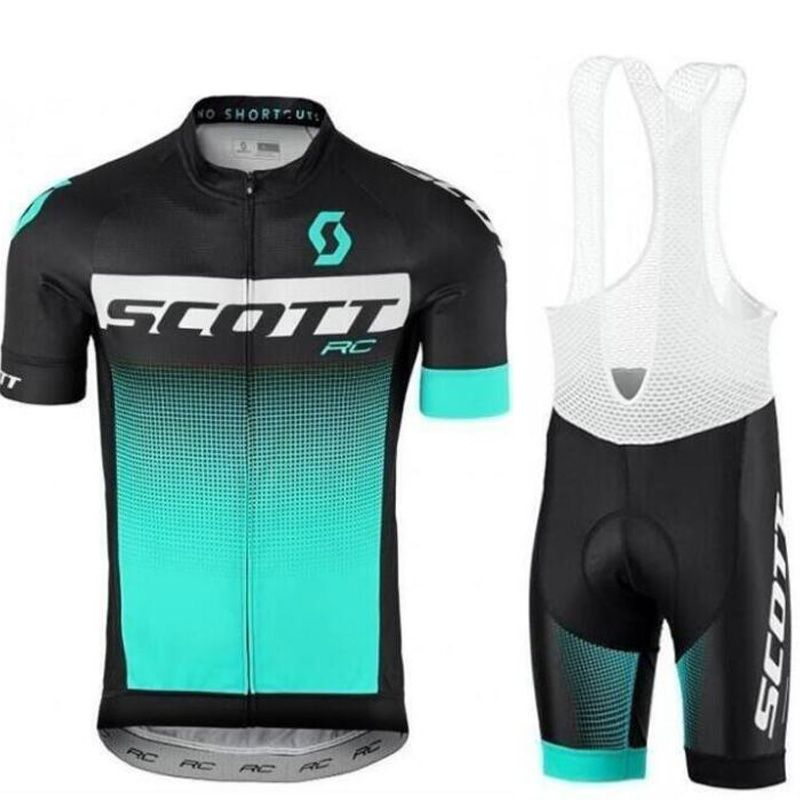 Mens Women Cycling Bib Short Jersey Team Racing Summer Bicycle Top//Bottom Kit