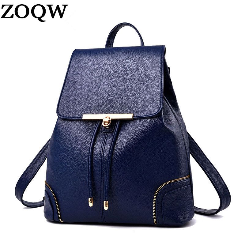 mochilas de cuero mujer 2018