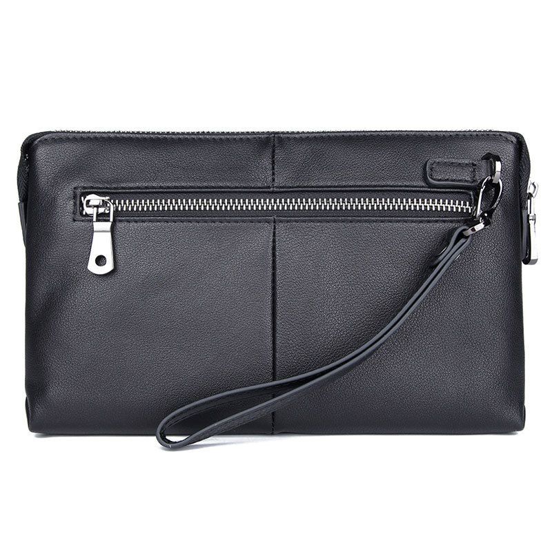 mens leather hand purse