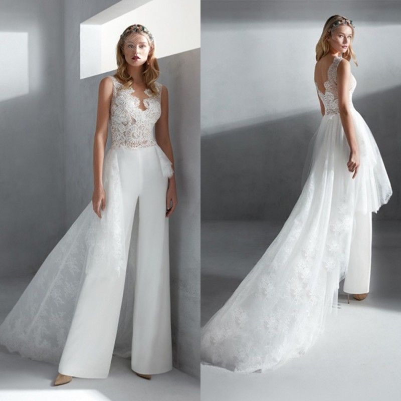 white jumpsuits for weddings