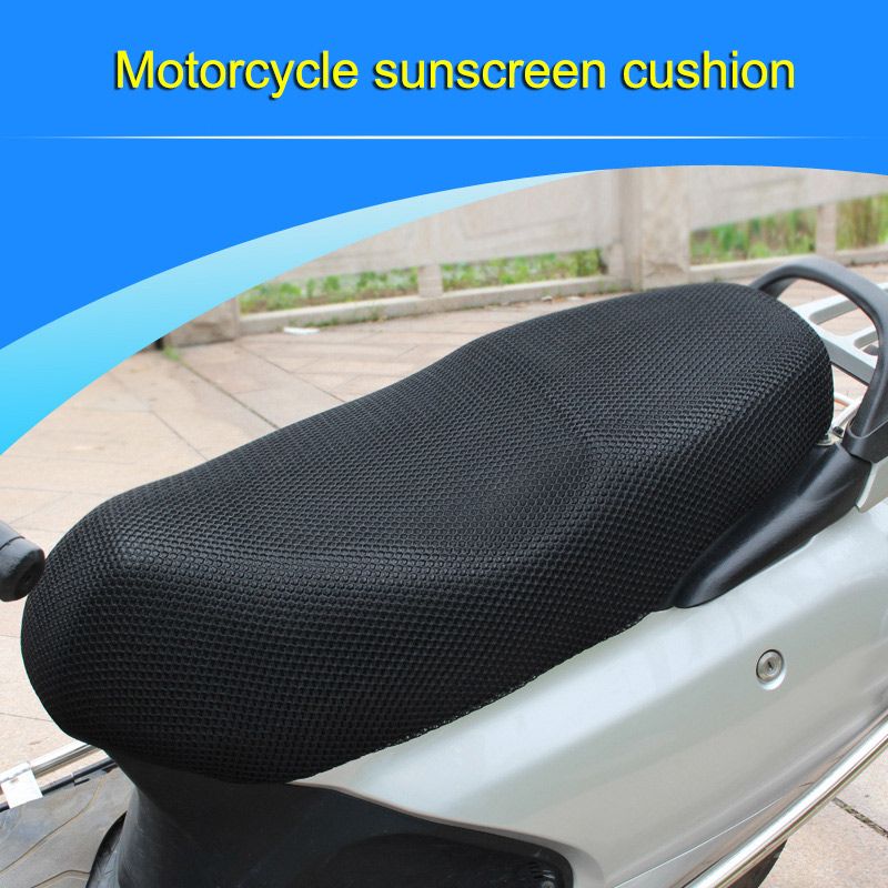 3D Anti-slip Styling Motorcycle Seat Cover Net Practical Heat insulation sleeve