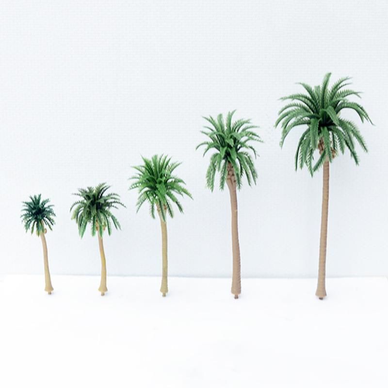 2020 Artificial Model Trees Toys 7/8/10/13/16 Cm Plastic Miniature Palm