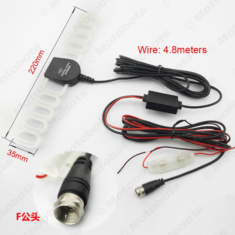 Acheter Car Antenne Tv Numerique F Connecteur Dtmb Dvb T Antenne Active Et Amplificateur Voiture Accueil Tv Numerique Antenne 951 De 8 13 Du Feeldogd Dhgate Com