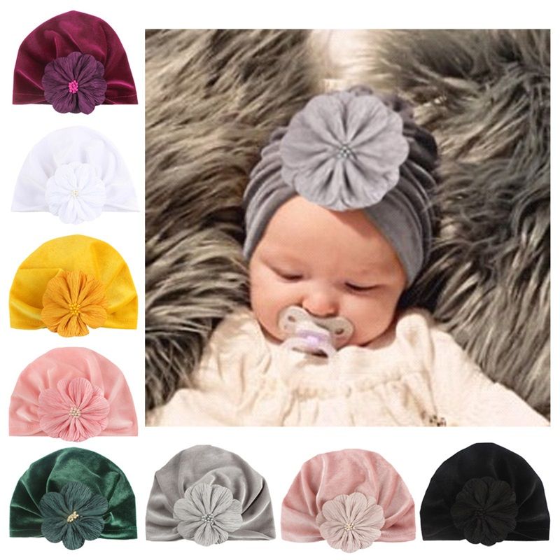 Compre Directo De Fábrica Nuevo Tipo De Gorro De Terciopelo Dorado Para  Bebés Gorro Para Niños A 1,42 € Del Spinner_star | Es.Dhgate.Com