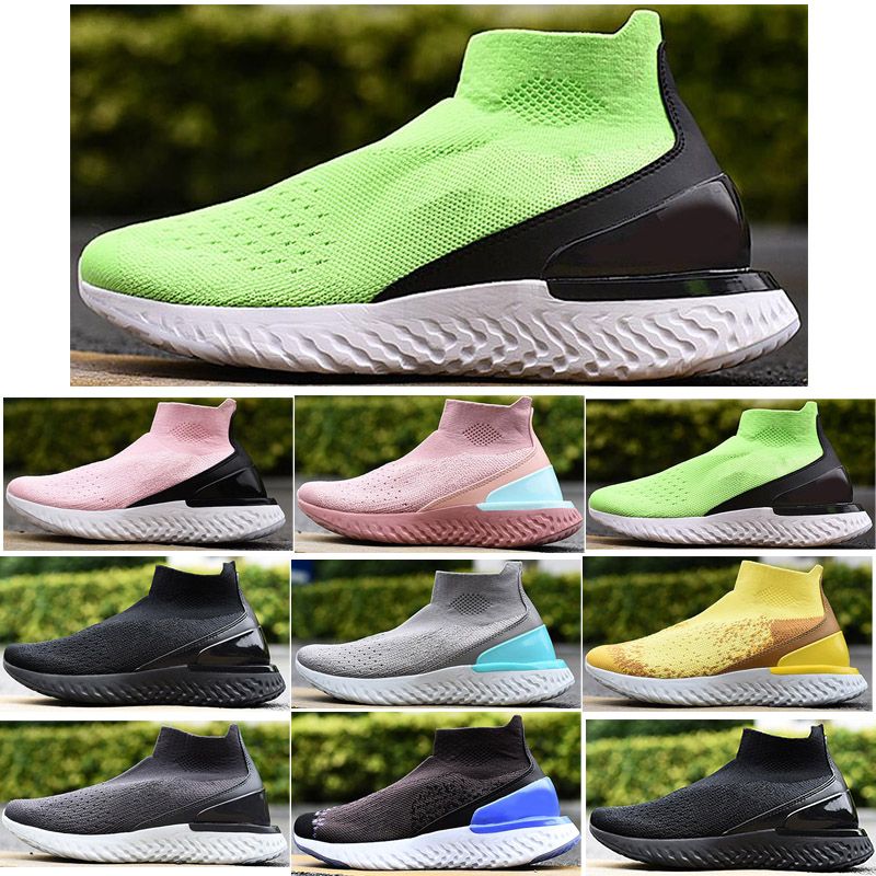 tênis nike rise react flyknit feminino