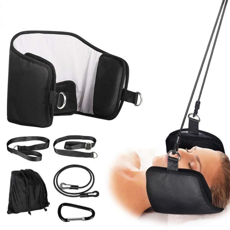 Portable Neck Pain Relief Relaxing Hammock Neck Pillow Massager Cervical Posture