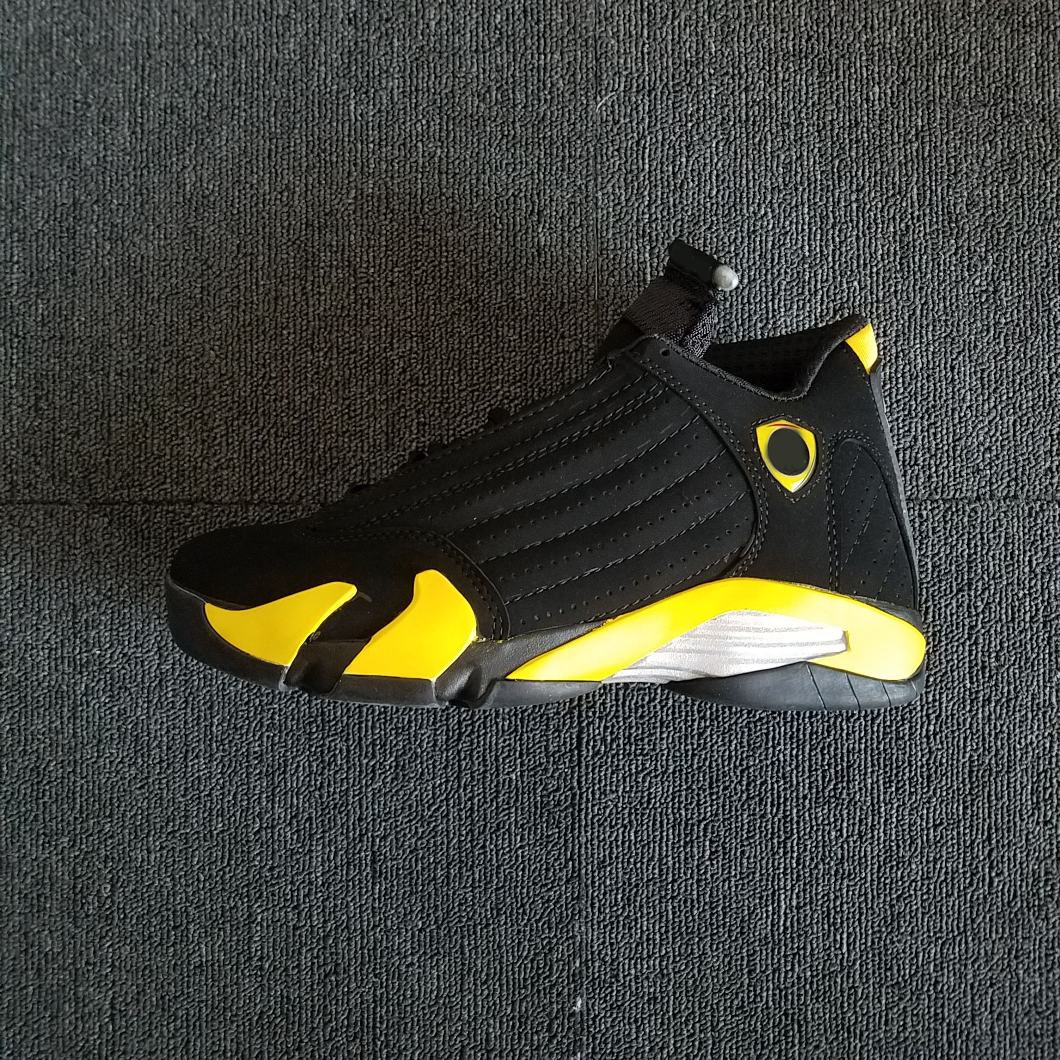 Black Yellow 14 Basketball Shoes Women 