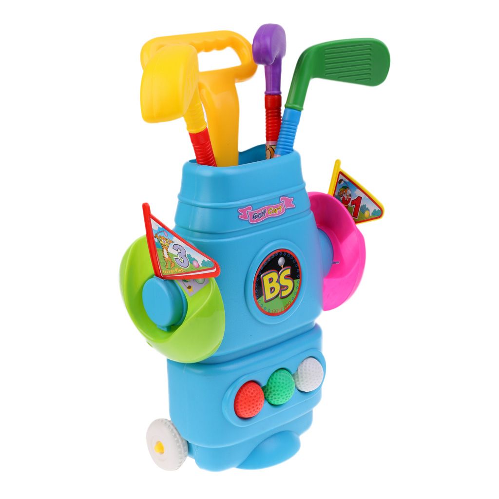 kids plastic golf set