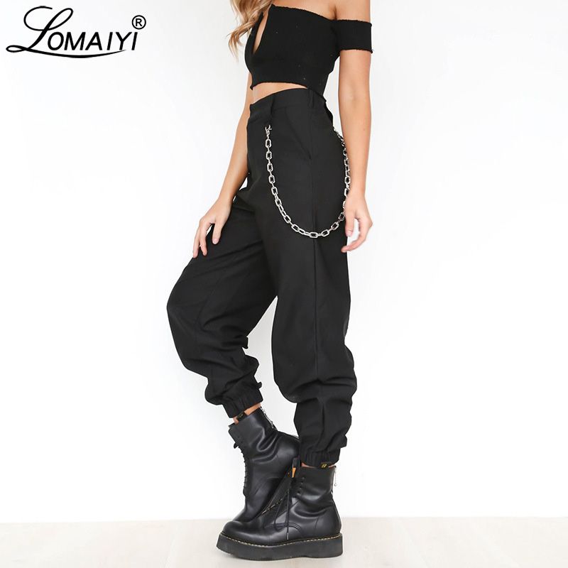 pantalon baggy mujer