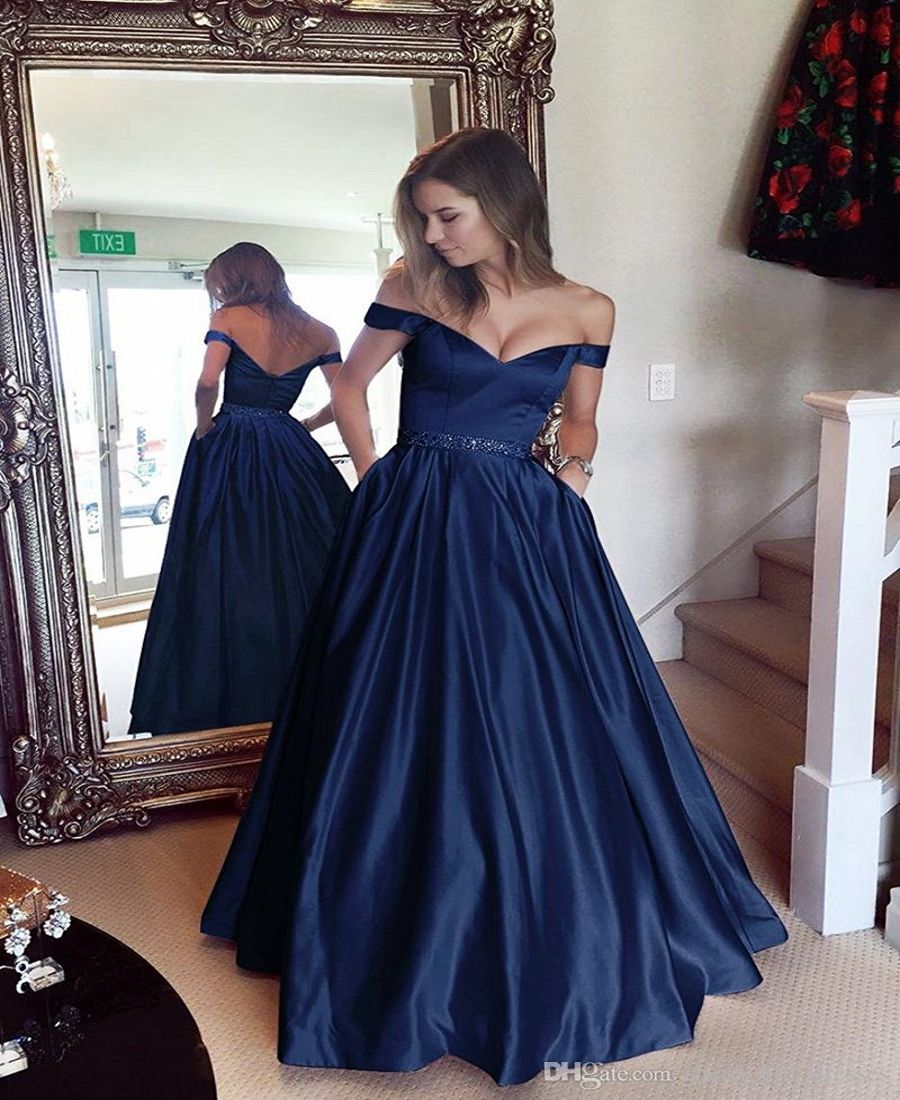 navy blue occasion dresses