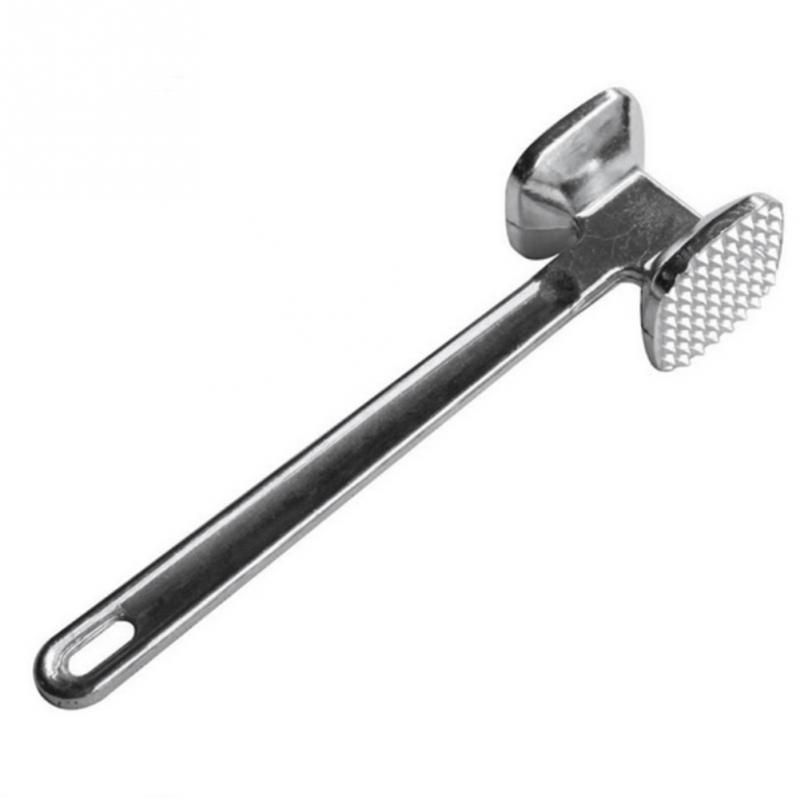 Acero inoxidable 304 suelta la carne de cerdo martillo Steak Chop Ablandador de doble cara 