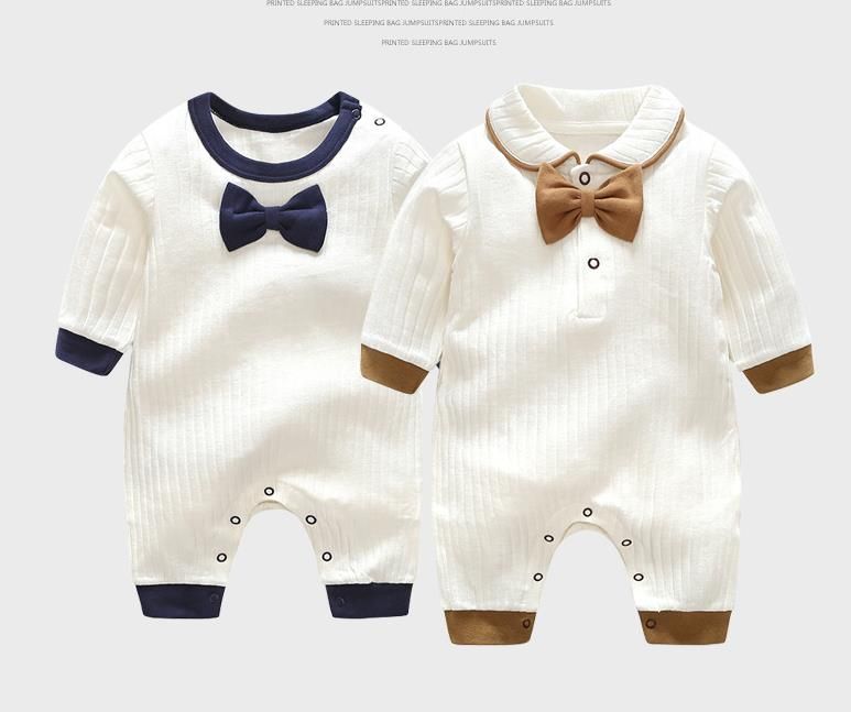 bow tie romper for baby boy
