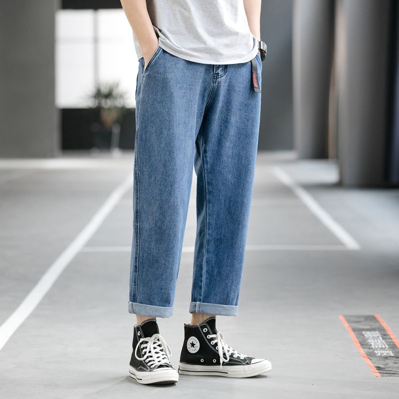 Compra Los Hombres De La Vendimia Vaqueros Rectos Más Del Tamaño De Hip Hop  Blue Cargo Jean Hombres Hombres Vaqueros Hombres Moda 2020 Pantalones  Barato | Entrega Rápida Y Calidad | Es.Dhgate