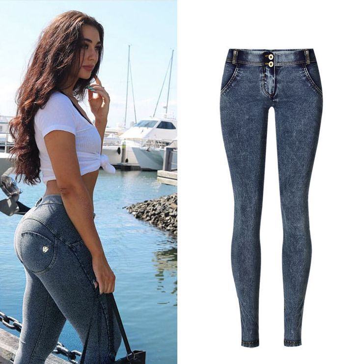 stretch jeans low waist