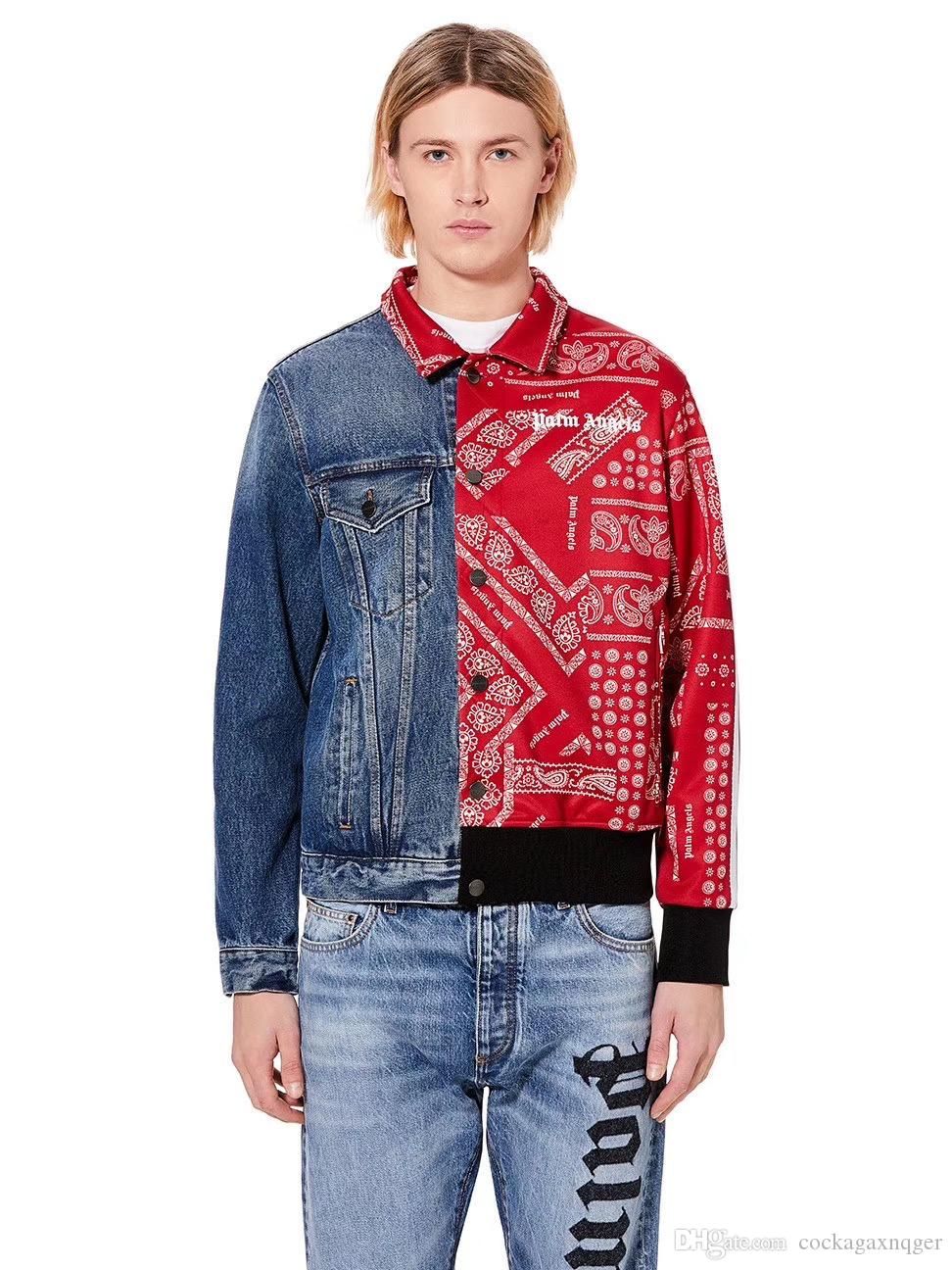 19FW PALM ANGELS Split Bandana Jacket 