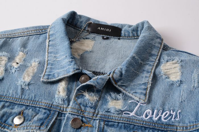 amiri lovers denim jacket