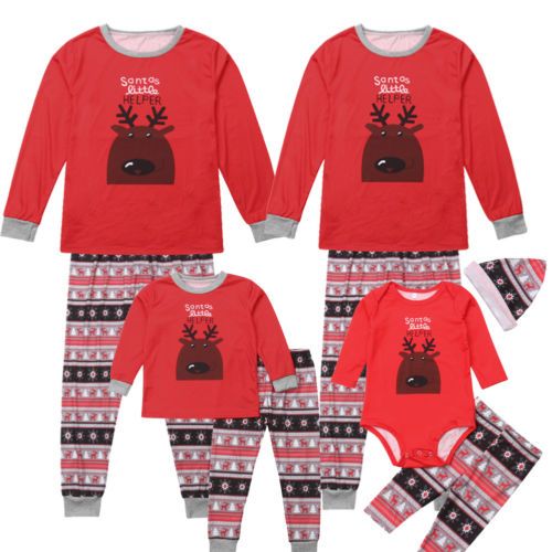 baby reindeer pajamas