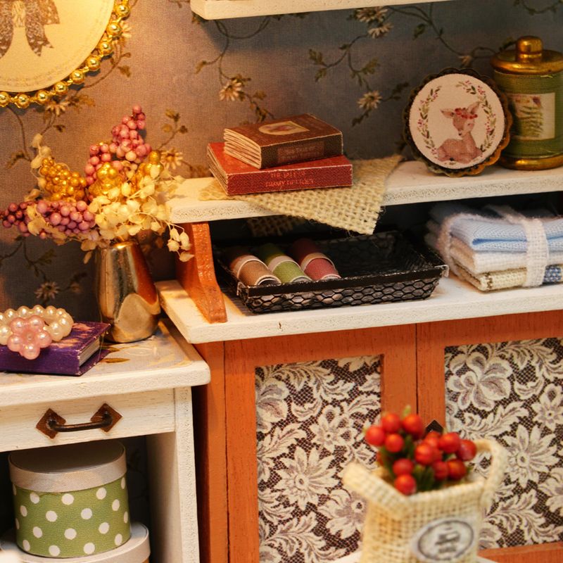 Compre Muneca Miniatura De Bricolaje Modelo De Munecas Con Muebles