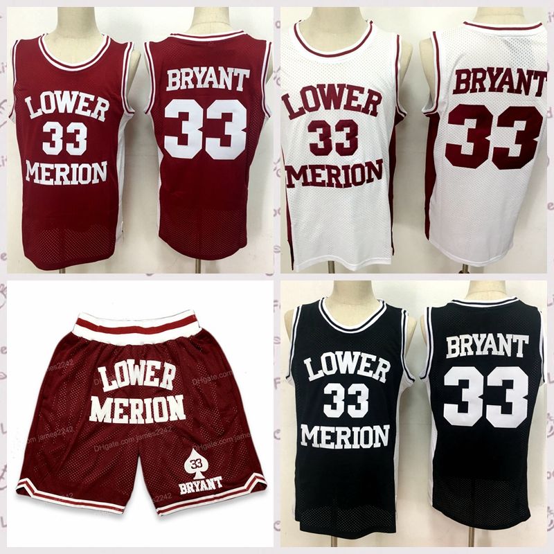 kobe bryant lower merion shorts
