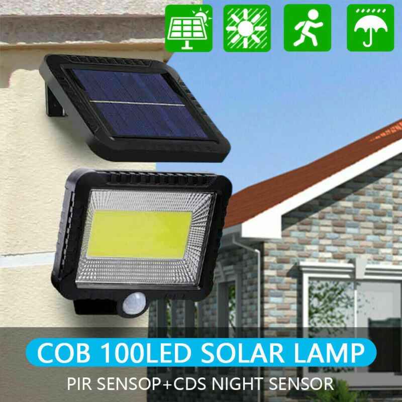 2019 Hot New 100 Led Solar Light Outdoor Lamp Powered Led Solar Light Outdoor Lamp