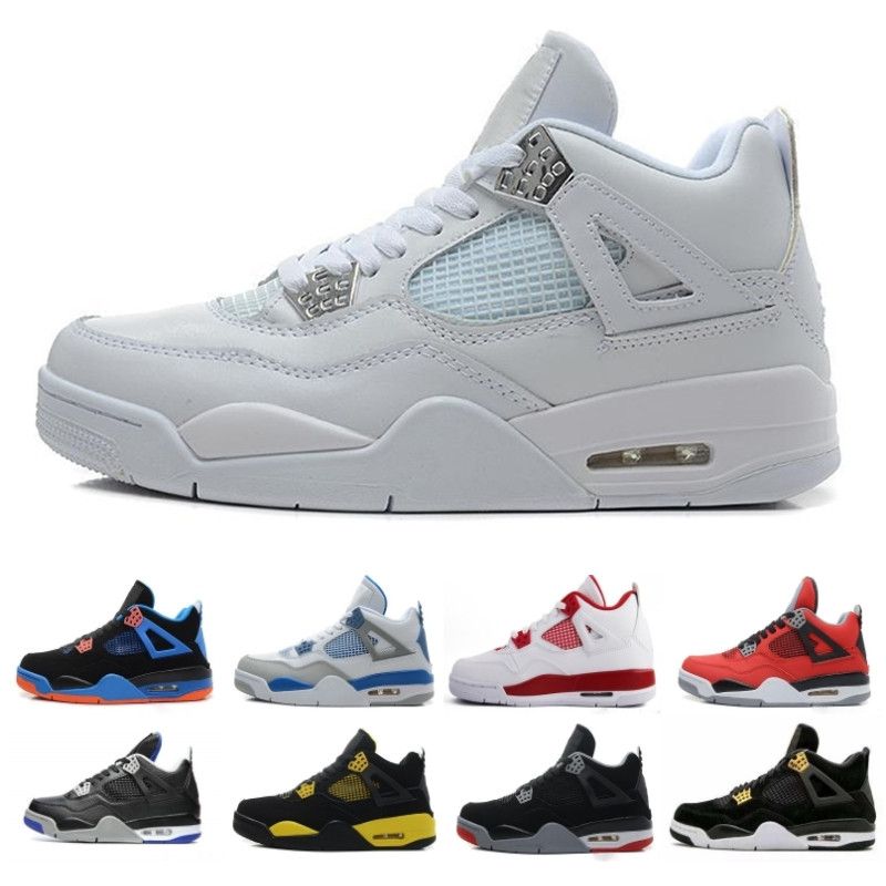 Off-White x Air Jordan AJ4 Retro'Cream Sail'OW Shoes