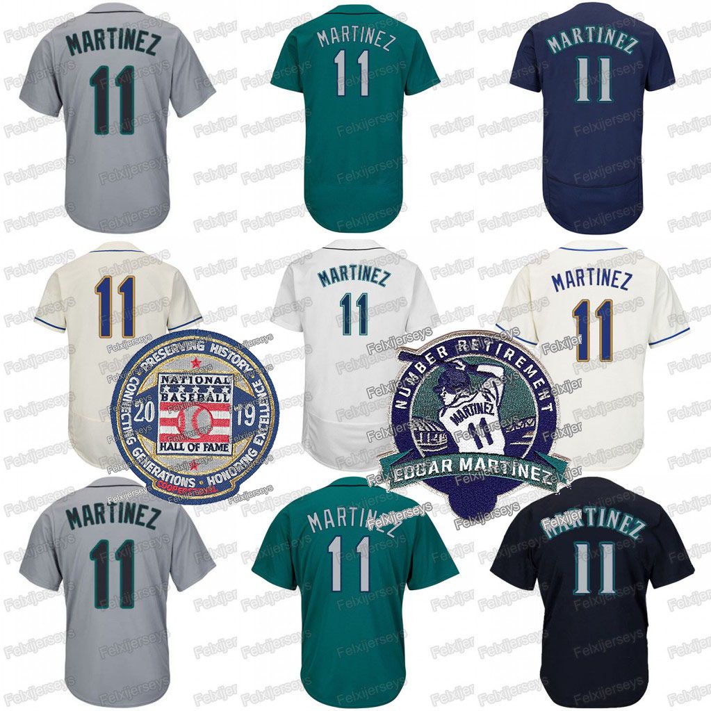 edgar martinez hall of fame jersey