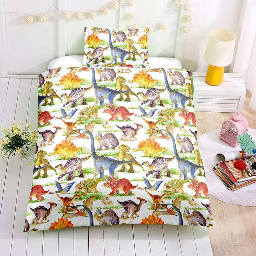 dinosaur bed sheets double