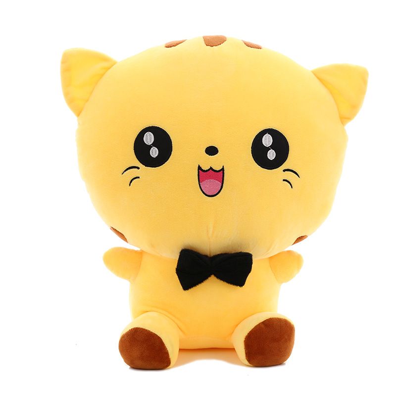 yellow cat plush