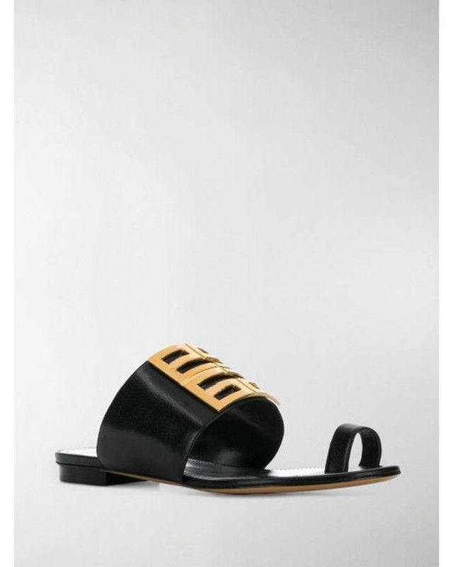 womens black toe post sandals