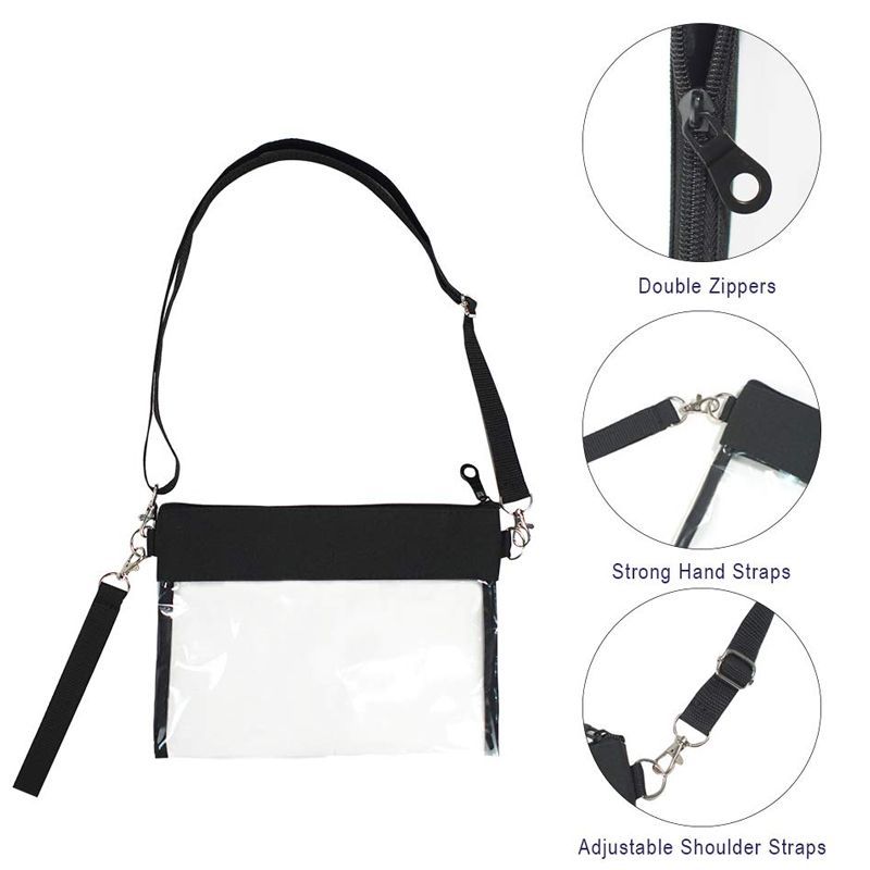 clear shoulder strap bag