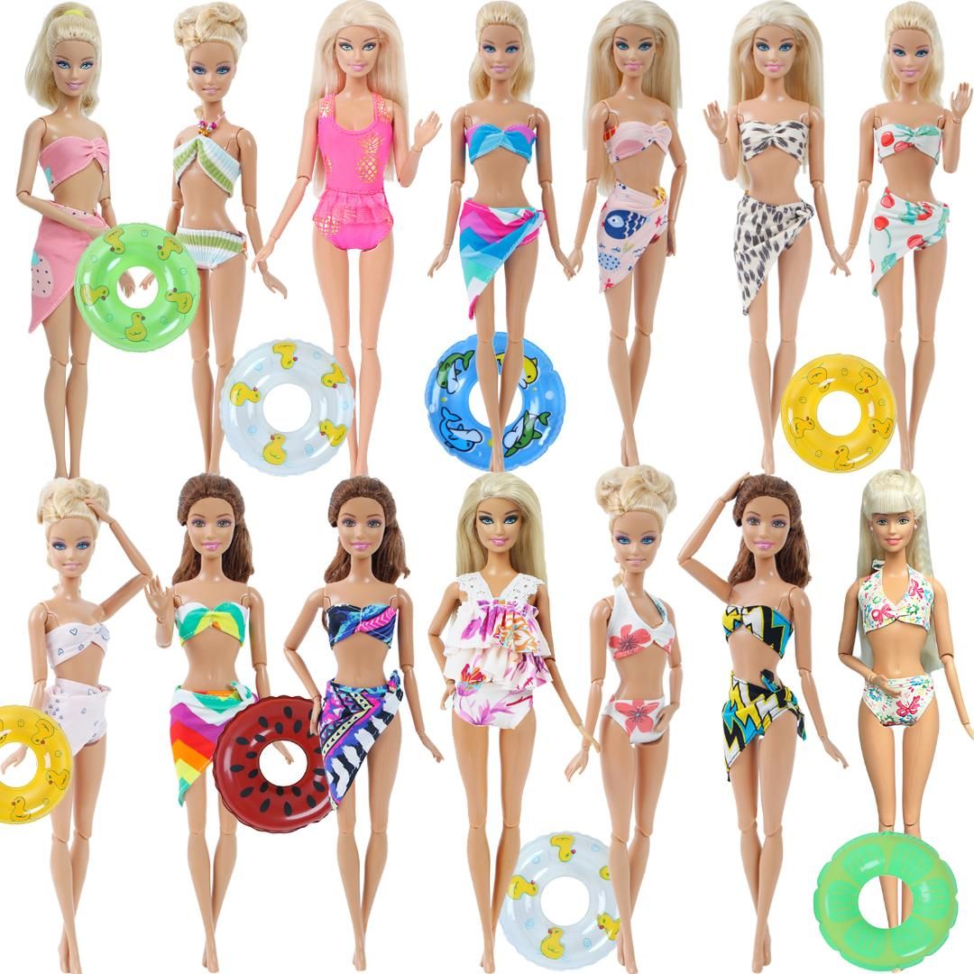barbie doll swimwear