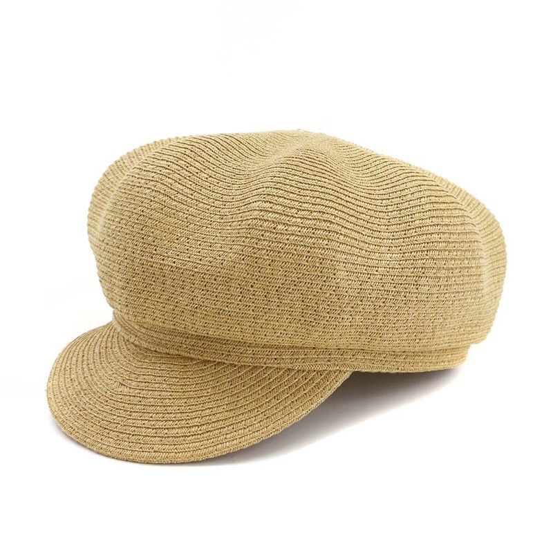 2019 Trendy Women Paper Straw Newsboy Caps Spring Summer Outdoor Sun