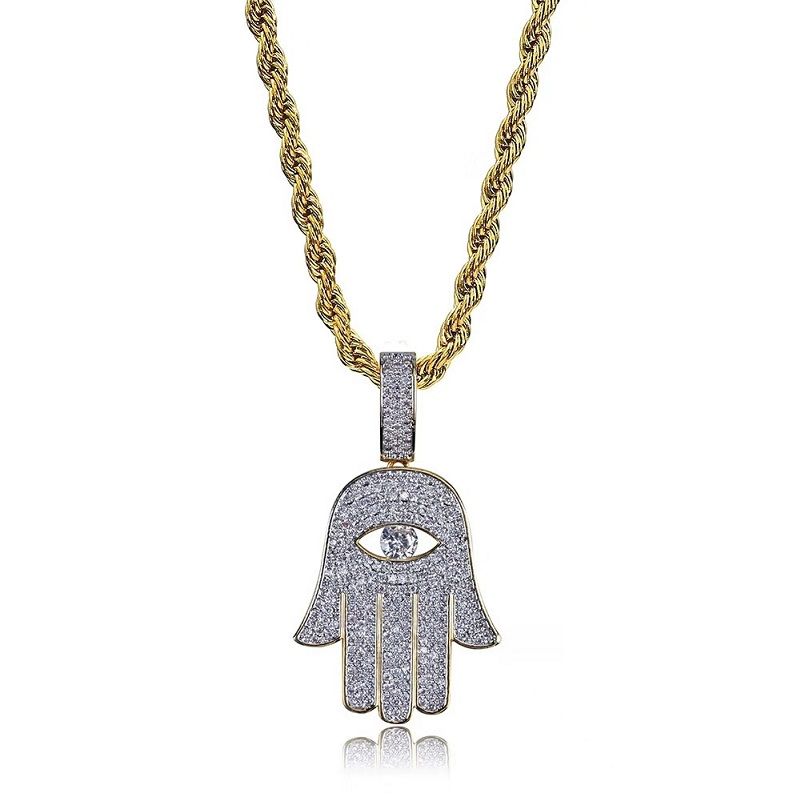hamsa mens necklace