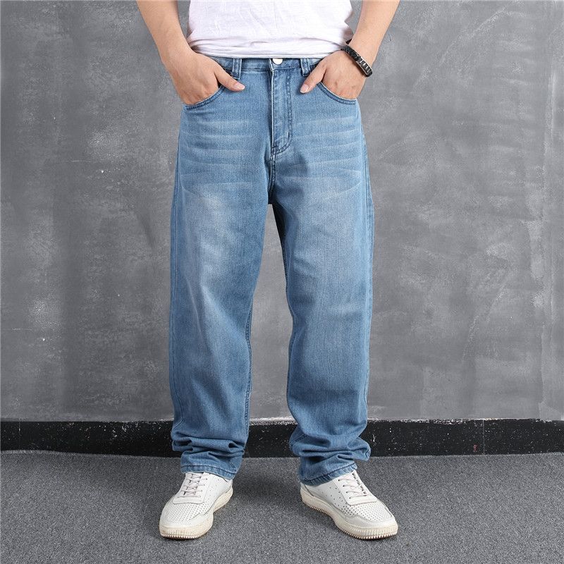 Compra Calle Hombres Flojos De Grasa Jeans Danza De Hip Hop De Mezclilla  Pantalones Pantalones De Gran Tamaño 5XL Grasa Manera Ocasional De Los  Hombres Streetwear Jean Barato | Entrega Rápida Y