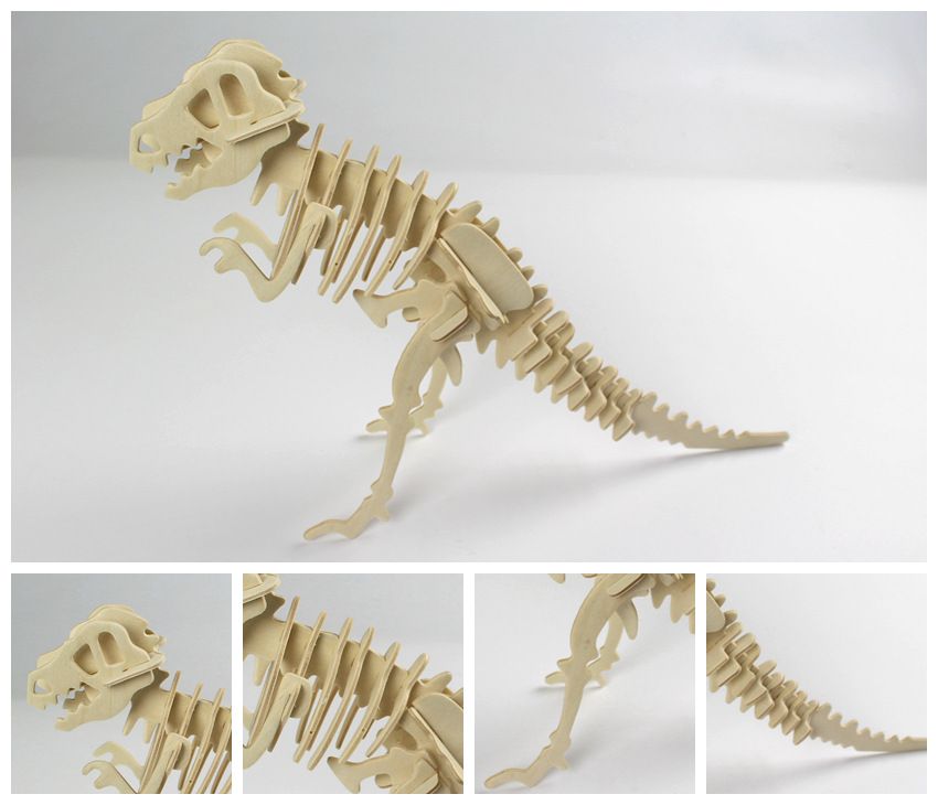 rompecabezas de dinosaurios 3d