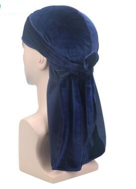 Touca masculina durag, bandana, gorro turbante, pe – Grandado