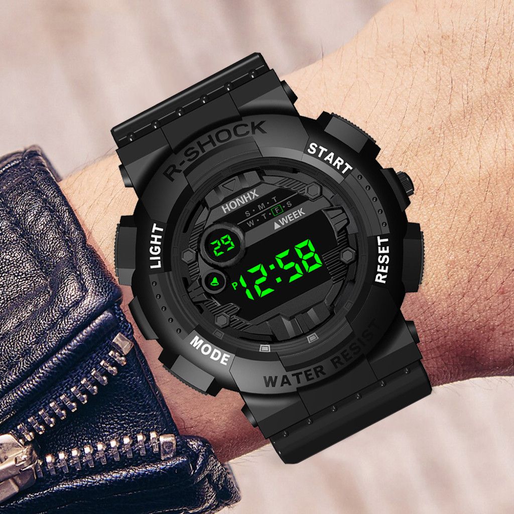 mens watches digital display