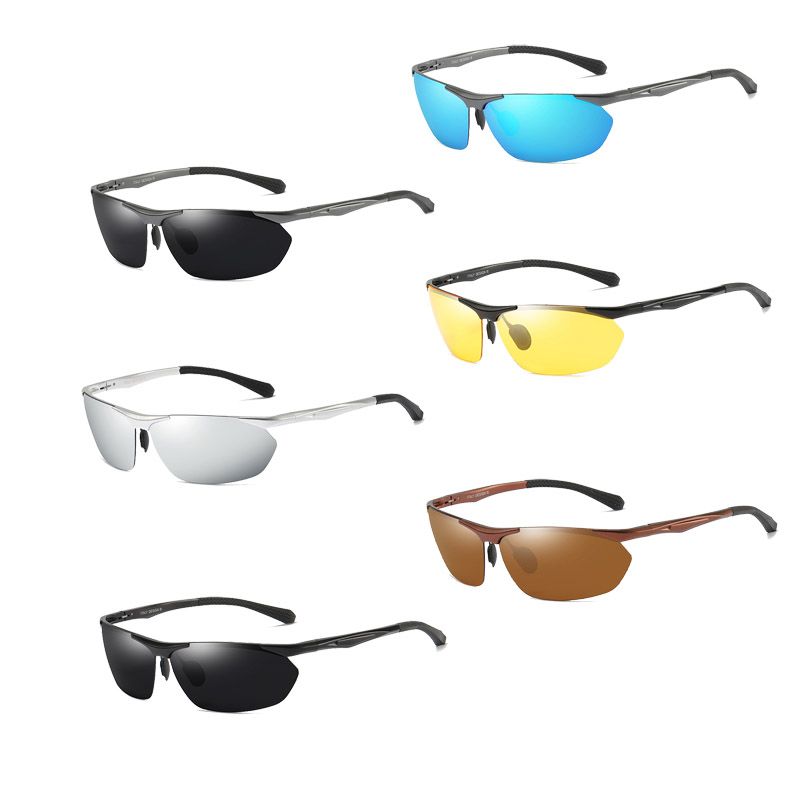 Classic Aviation Men Sunglasses Brand Design Alloy Frame Pilot