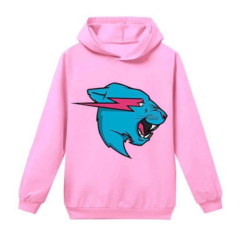 Youth Mr Beast Fashion Hoodies Teens Pullover Hooded Sweatshirt with Pockets for Boys Girls