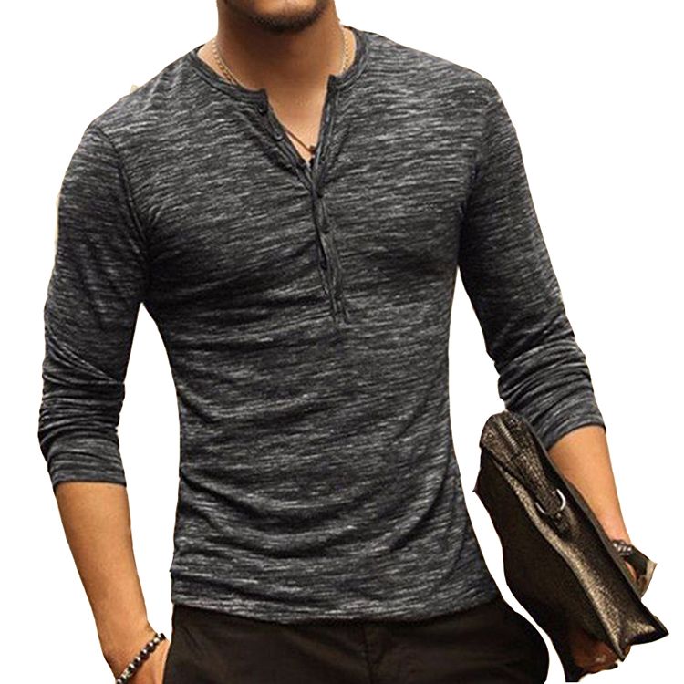Stylish henley shirts Clearance
