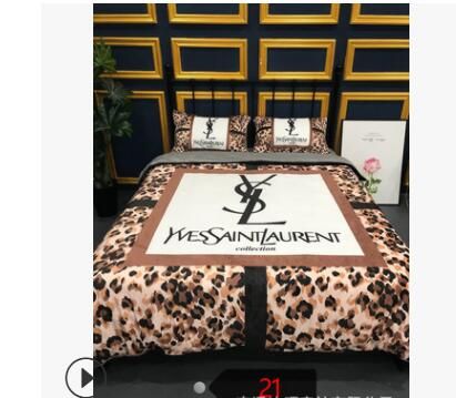 Comfortable Branded Women Letter Print Quilt Men Household Bedroom