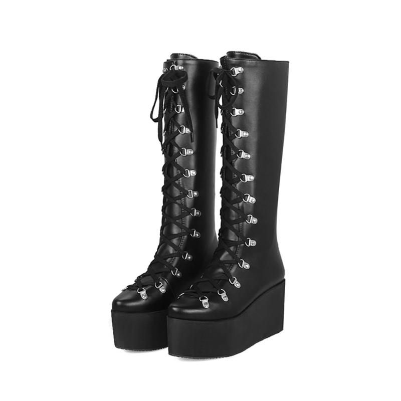 platform boots goth cheap