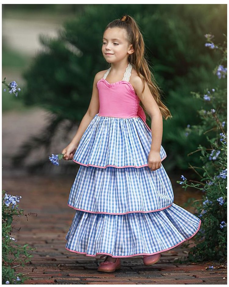 halter dress for kids