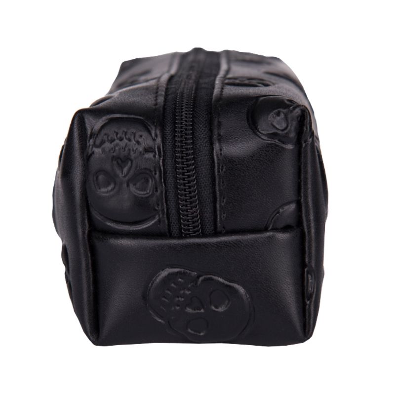 black quilted makeup bolsa