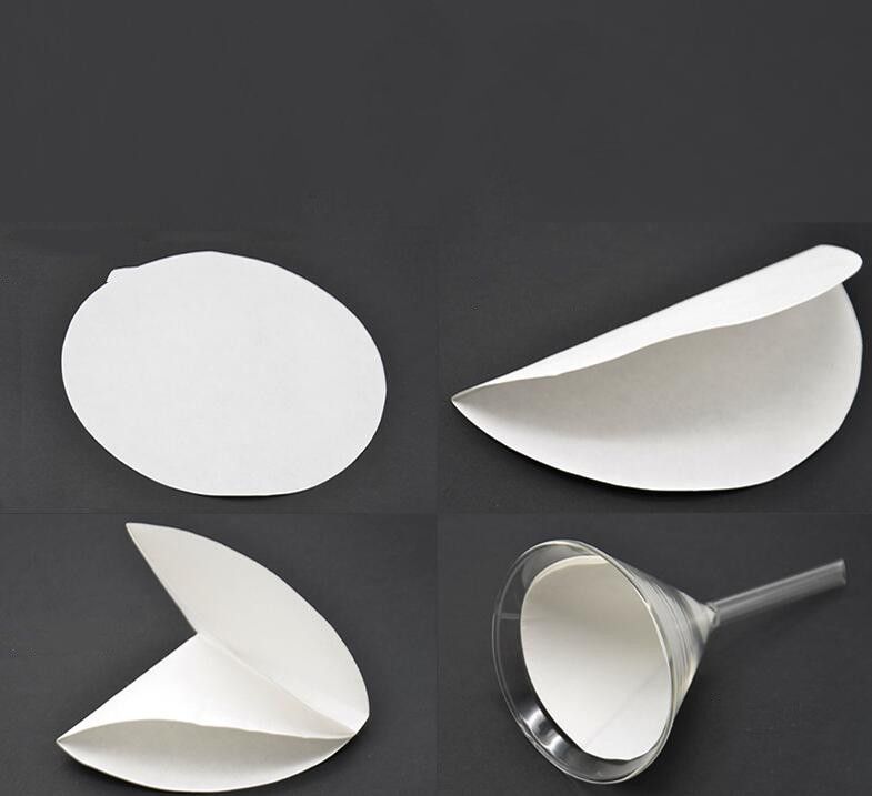 /Bag 7cm Laboratory Filter Paper Circular Qualitative Filter Paper