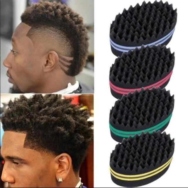 Practical Wave Barber Sponge Curly Hair Brush For Dreads Afro Locs