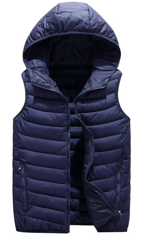 Compra Moda Sin Mangas De Down Parka Hombre Invierno Para Hombre Chaqueta  De La Capa De La Alta Calidad Del Chaleco Abajo Prendas De Vestir  Exteriores Para Hombre De La Mujer Con
