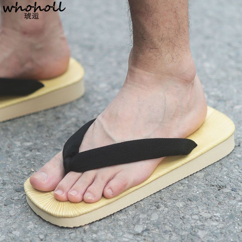 male flip flops