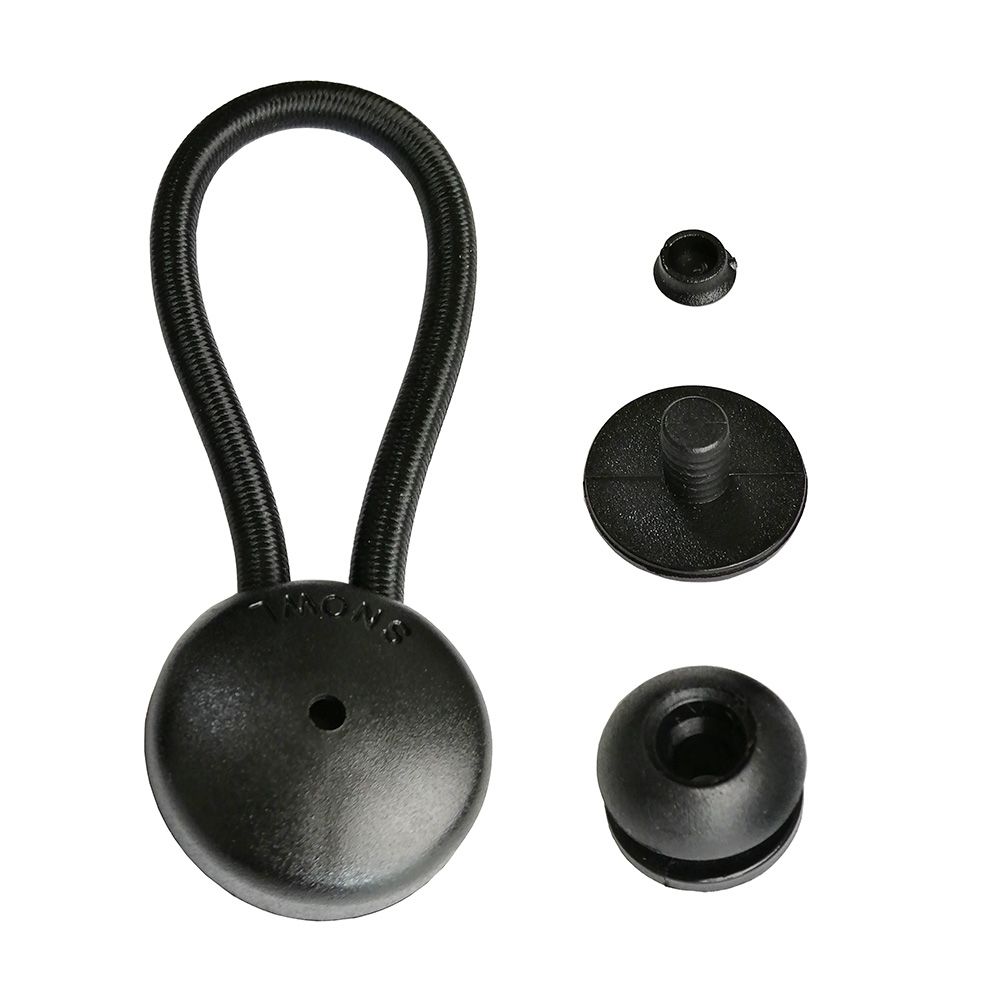 Boat Parts 316 Stainless Steel bungee shock cord tie down knobs loop 10