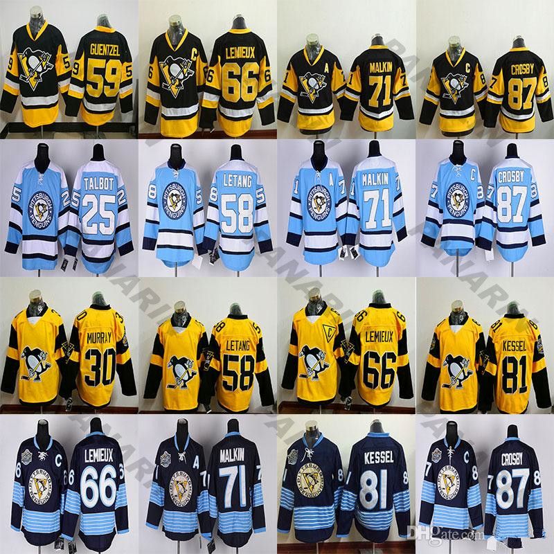 Compre New Pittsburgh Penguins 87 Sidney Crosby 71 Evgeni Malkin 58 Kris Letang 59 Jake Guentzel 66 Lemieux 81 Phil Kessel Rbk Hockey Jerseys De Panarin 138 11 Pt Dhgate Com Compre New Pittsburgh Penguins 87 Sidney Crosby 71 Evgeni Malkin 58 Kris Letang 59 Jake Guentzel 66 Lemieux 81 Phil Kessel Rbk Hockey Jerseys De Panarin 138 11 Pt Dhgate Com